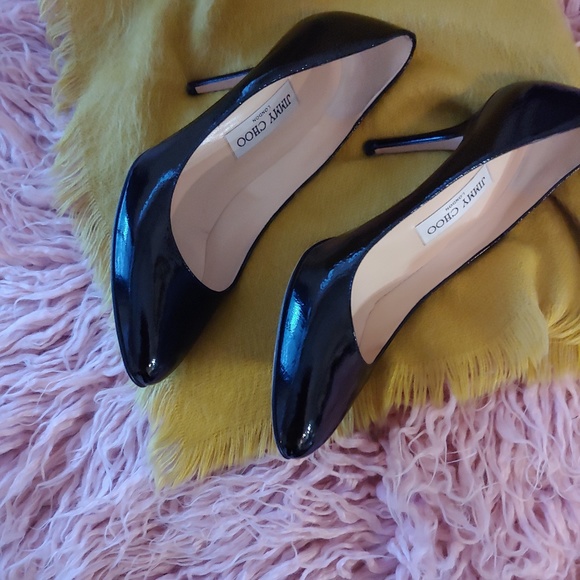 🚫SOLD🚫Jimmy Choo Black Leather Pump - Picture 4 of 7